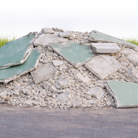 Containerdienst für Baustoffe auf Gipsbasis Höhl Containerdienst GmbH - Gipssteine, Gipsputz und Gipskartonage zur Entsorgung.