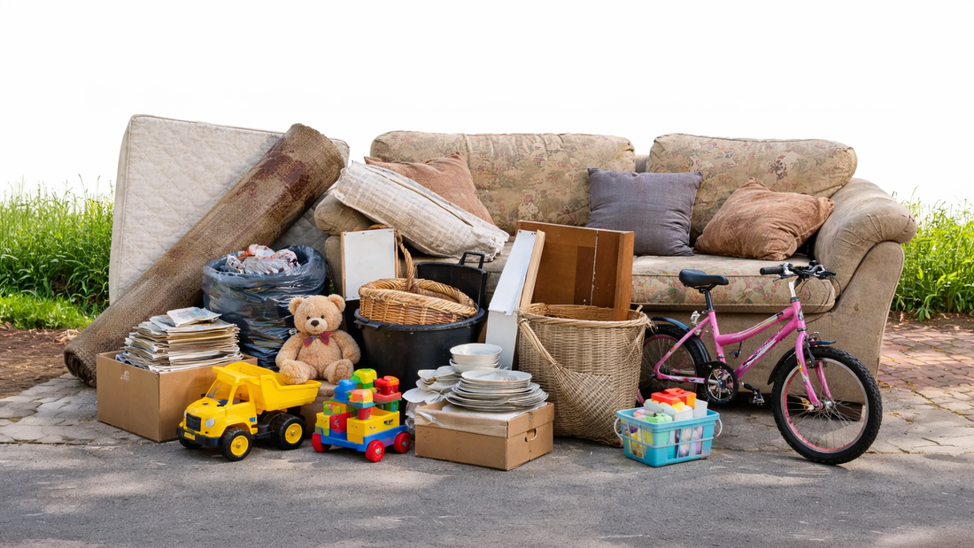 Containerdienst für Sperrmüll Höhl Containerdienst GmbH - Möbel, Holz, Matratzen und verschiedenen Haushaltsgegenständen zur Entsorgung.